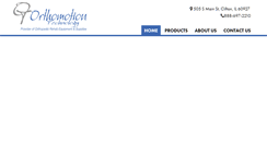 Desktop Screenshot of orthomotiontech.com